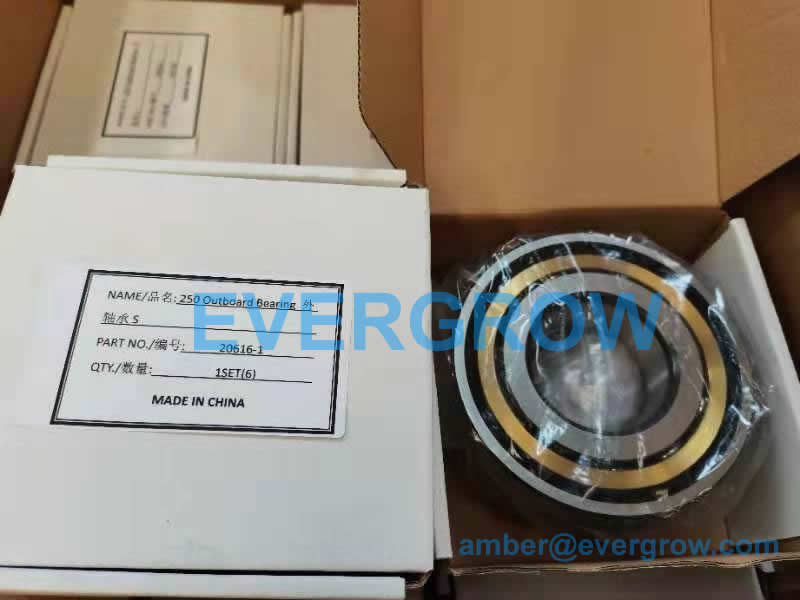250 OUTBOARD BEARING 206161 /250 INBOARD BEARING 206151 Linhai Evergrow